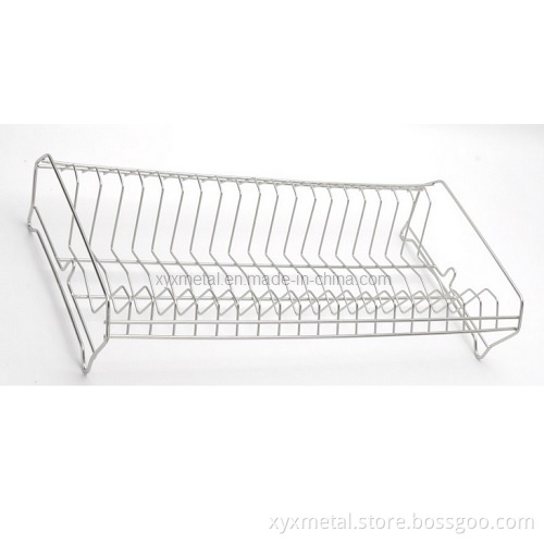 Stainless Steel Kitchen Tableware Implements Plate Dish Rack